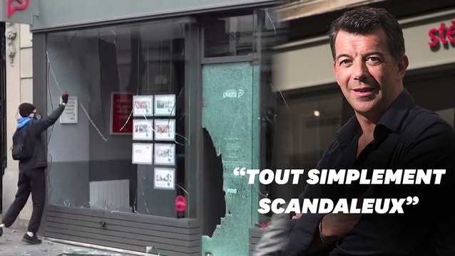 Stéphane Plaza indigné après l'attaque d'une agence Plaza Immobilier à Paris