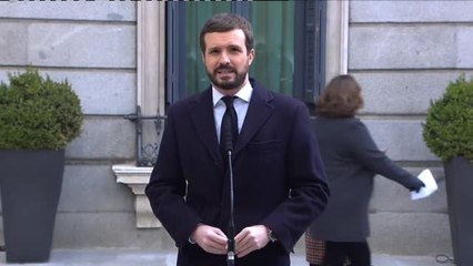 Casado agita el fantasma de ETA y el independentismo catalán en el aniversario de la Constitución