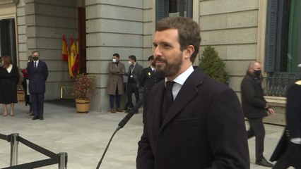 Casado reivindica el "legado" del rey emérito