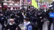 Fransa'da güvenlik yasa tasarısının protesto edildiği gösteride arbede; 22 kişi gözaltına alındı