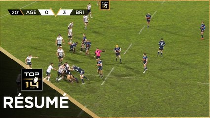 TOP 14 - Résumé SU Agen-CA Brive: 6-15 - J11 - Saison 2020/2021