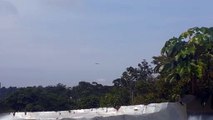Boeing 777-300ER PT-MUA na aproximação final antes de pousar em Manaus vindo de Guarulhos