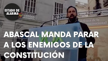 ¡ABASCAL ADVIERTE ALTO y CLARO! ¡Los mayores emigos de la CONSTITUCIÓN son el "GOBIERNO de ETA" y los GOLPISTAS!