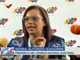 Indira Alfonzo: La democracia se hace con todos, el pueblo está masivamente acudiendo al llamado del voto
