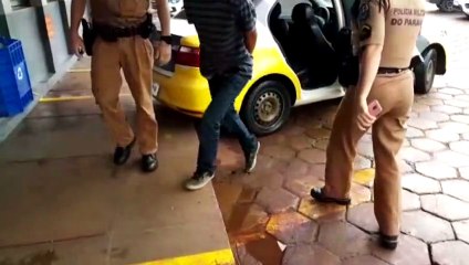 Após comer e não pagar, homem é detido em posto de combustíveis na Avenida Carlos Gomes