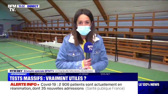 Covid-19: 34 tests réalisés lors de la première journée de la campagne massive à Charleville-Mézières