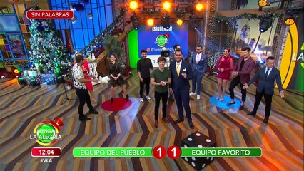 El dado decidió al ganador del Sin Palabras de este arranque de semana. | Venga La Alegría
