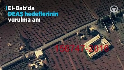 DAEŞ hedefleri böyle vuruldu