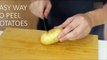 Patates soymanın en kolay yolu