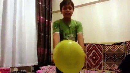 Balona rövaşata çeken vatandaşa rakip çıktı