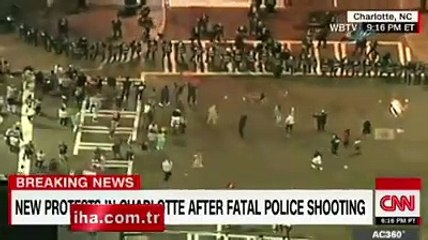 CNN muhabirinin zor anları!