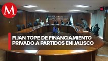 Aprueba IEPC límite de financiamiento privado a partidos para 2021