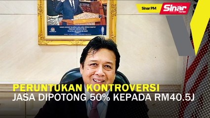 SINAR PM: Peruntukan kontroversi JASA dipotong 50% kepada RM40.5j