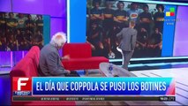 El día que Guillermo Cóppola se puso los botines