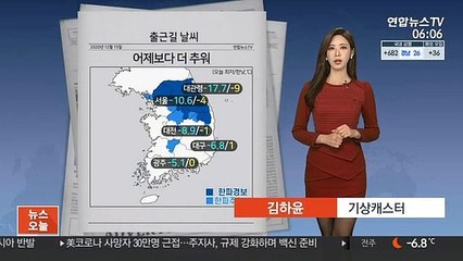 [날씨] 한파특보 확대·강화…서해안·제주 폭설