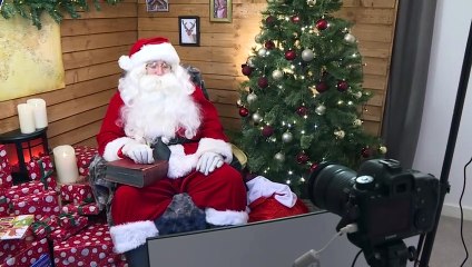 'Papai Noel imune à Covid-19'