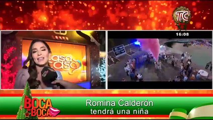 Romina Calderón tendrá una niña: así recibió la noticia