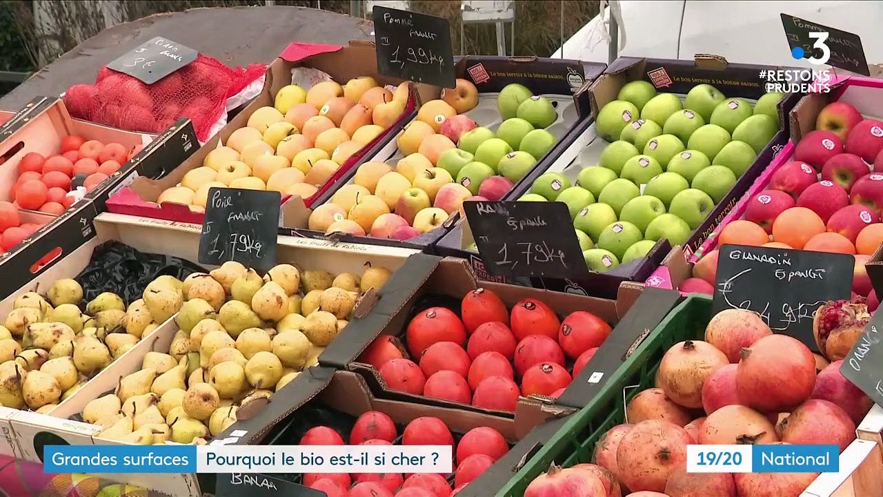 Alimentation : pourquoi les fruits et légumes bio sont-ils si coûteux ?
