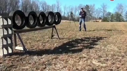 Dünyanın en güçlü silahı kaç lastik delebilir?