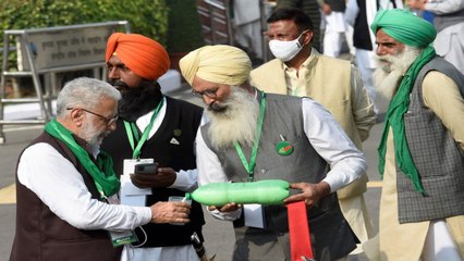 Special almond drink for farmers to keep the spirit alive!