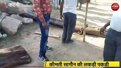 VIDEO: कुए से पकड़ी गई लाखों रुपये की सागौन की लकड़ी