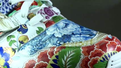 Porcelain sneakers could be first to sell for $1 million