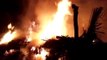 मितौली ब्लाक के हैदर नगर में अज्ञात कारणों से लगी आग, दो घर जलकर हुए राख