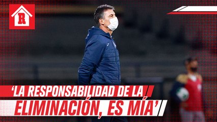Siboldi tras remontada de Pumas: 'La responsabilidad de la eliminación es toda mía'