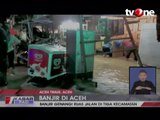 Banjir di Aceh, Jalur Negara Lumpuh