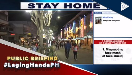 #LagingHanda | Registration para sa mga nais mamasyal sa Baguio, nagpapatuloy