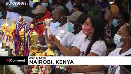 شاهد: استئناف مسابقات كمال الأجسام بمشاركة نسائية في كينيا