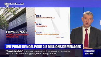 Download Video: Une prime de Noël va être versée aux ménages les plus modestes