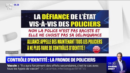 Les syndicats de police appellent à faire la grève des contrôles d'identité