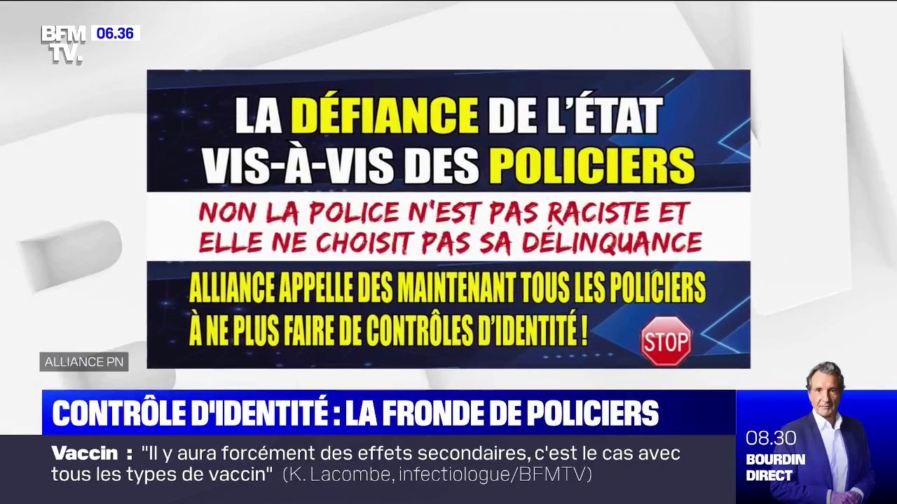 Les syndicats de police appellent à faire la grève des contrôles d'identité