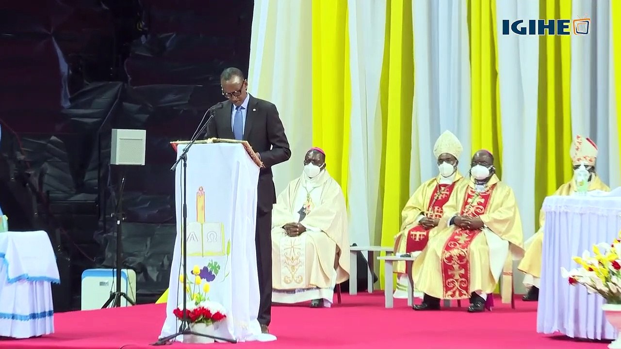 Ijambo rya Perezida Kagame mu Misa y’umuganura ya Cardinal Kambanda