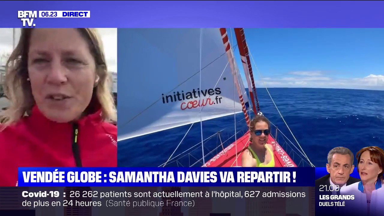 Vendée Globe 2020: la skippeuse Samantha Davies veut repartir