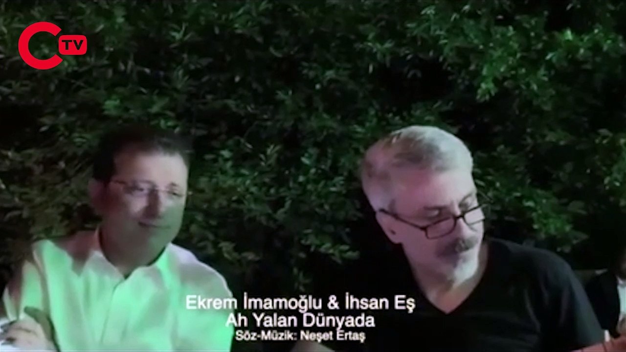 Ekrem İmamoğlu ve İhsan Eş'ten 'Ah Yalan Dünya'