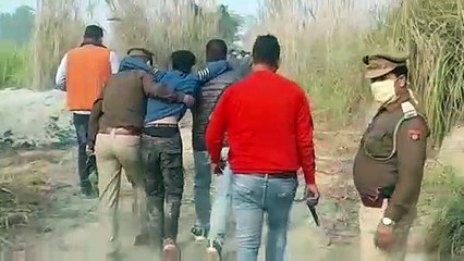 शामली: पुलिस और बदमाशों की मुठभेड़ तीन बदमाश गिरफ्तार