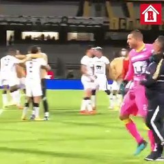 Así fue el festejo de Pumas al silbatazo final