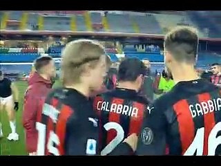 Sampdoria - Milan 1-2 immagini post gara