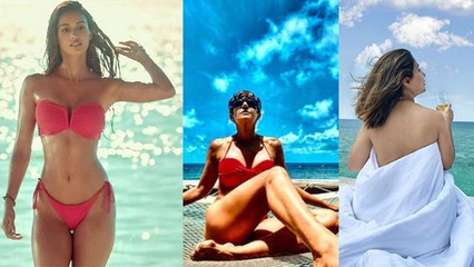 Bikini Babes of Bollywood । समंदर किनारे इन हसीनाओं ने लगाई पानी में आग । Boldsky