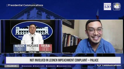 Not involved in Leonen impeachment complaint – Palace