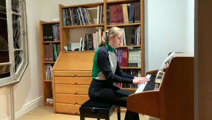 Ville de Dunkerque - Audition d’élèves pianistes du conservatoire pour Noël - Décembre 2020