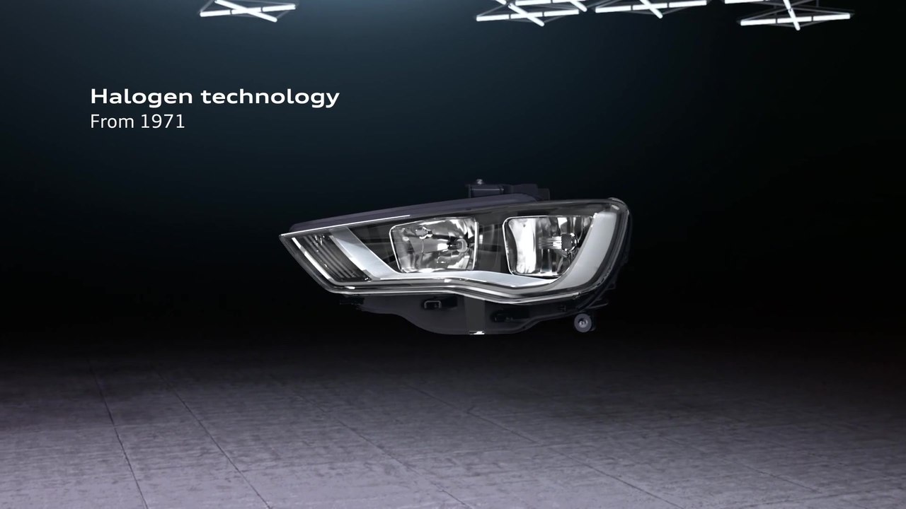 Audi Lighting technologies and functional principles