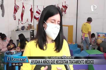 "Juguete pendiente": ayudan a niños que necesitan tratamiento médico