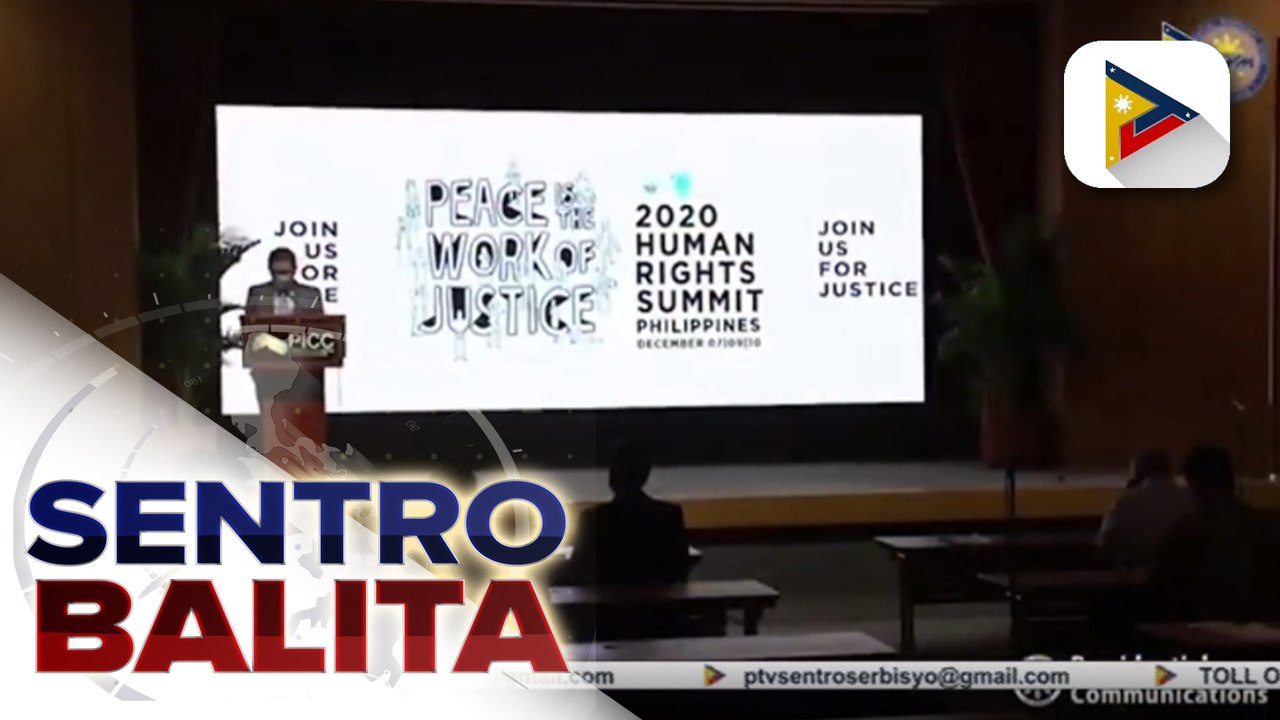 Pres. #Duterte, tiniyak ang patuloy na pagprotekta sa karapatang pantao