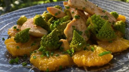 Gourmand - Aiguillettes de poulet aux clémentines corses