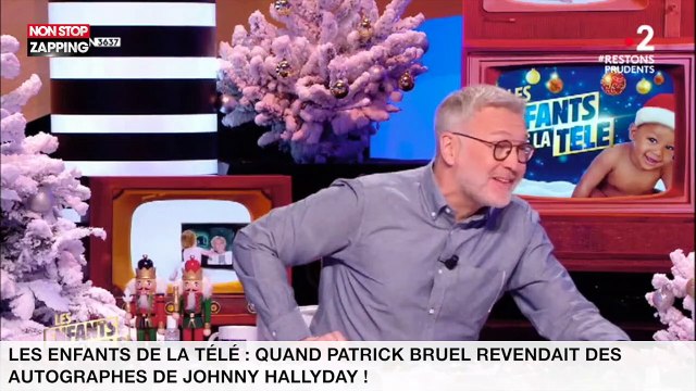 Les enfants de la télé : Quand Patrick Bruel revendait des autographes de Johnny Hallyday ! (vidéo)