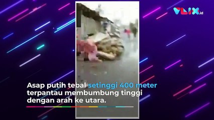 Download Video: Detik-detik Gunung Semeru Kembali Meletus, Erupsi Dua Kali