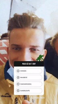 Mathieu (Koh-Lanta) annonce partir en voyage avec Alix - Instagram
